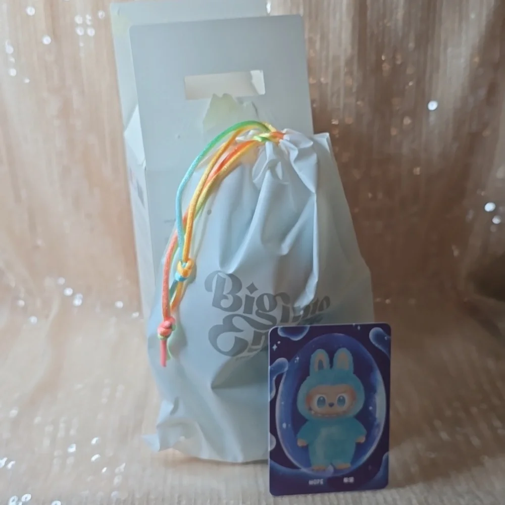 Labubu Big Into Energy - Hope V3 Blue New With Box Unsealed Authentic Popmart - Picture 5 of 9